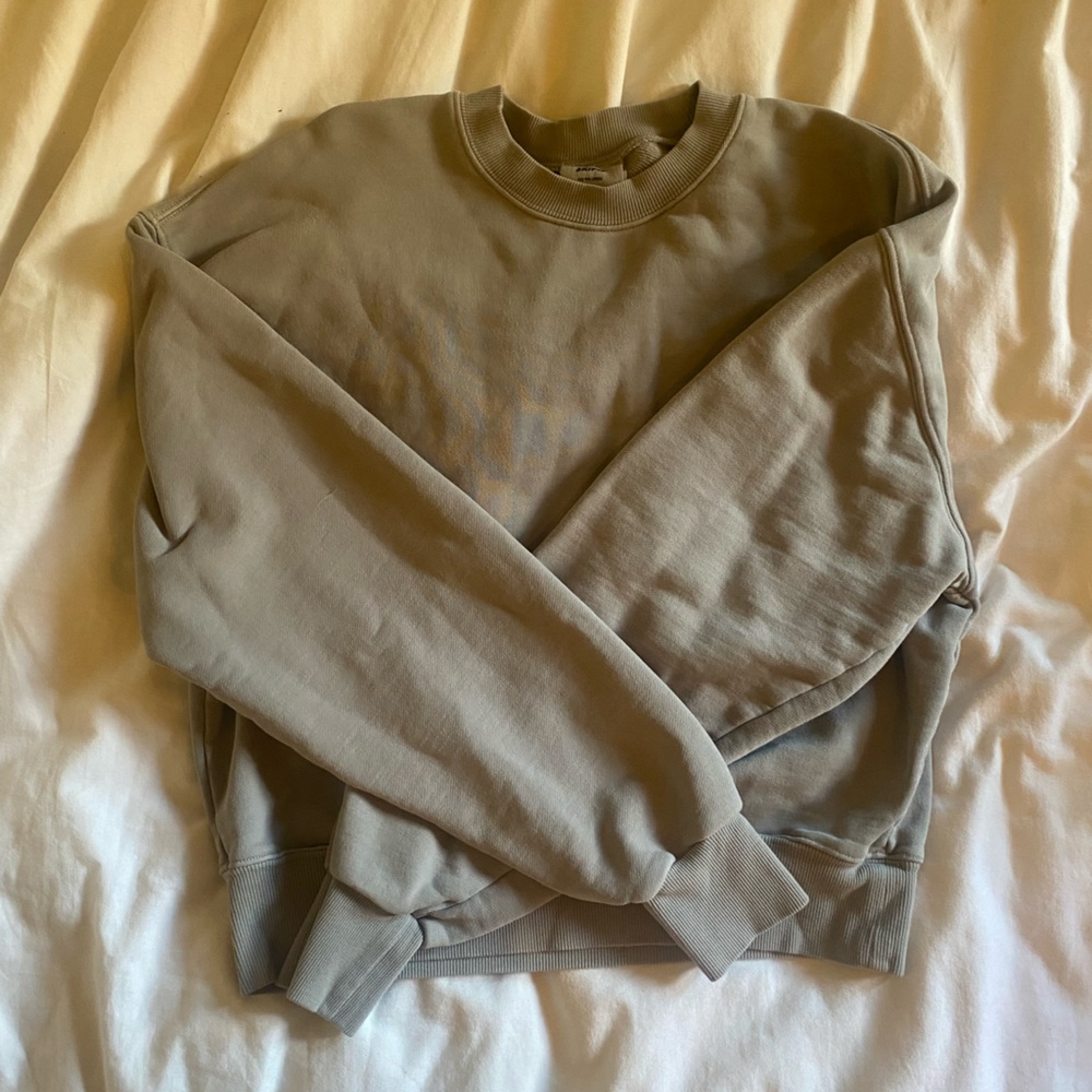 SKIMS Crew Neck Sweater - Taupe